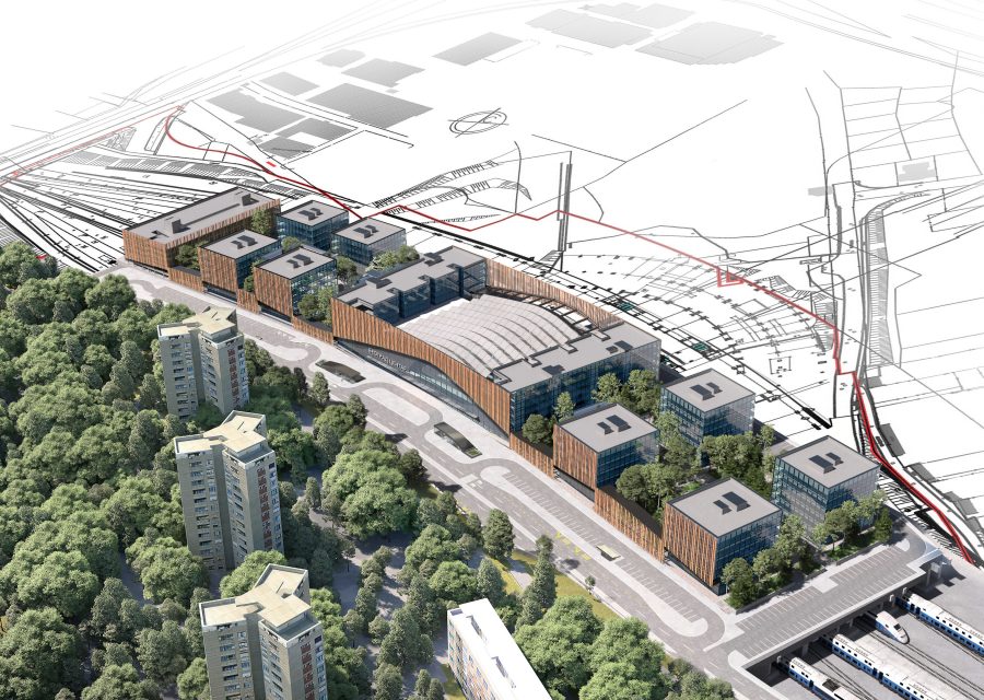 Hyde Park: Shell&Core works, buildings G and H, Belgrade